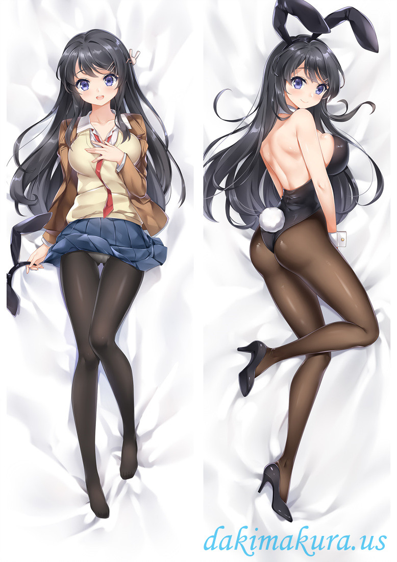 Rascal Does Not Dream of Bunny Girl Senpai Sakurajima Mai Anime Dakimakura Pillow